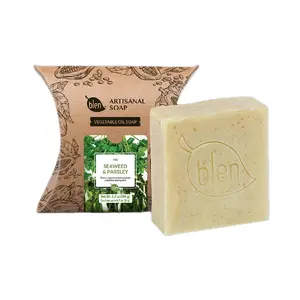 Blen Artisanal Soap with Seaweed and Parsley Aroma Body Care