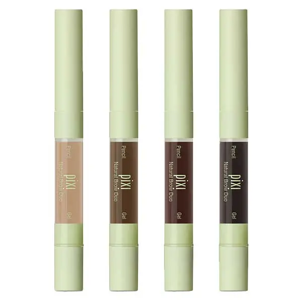 Pixi Natural Brow Duo Makeup Cosmetic - Tinted Eyebrow Pencil, Smoothing Eyebrow Gel Set Pixi Natural Brow Duo Makeup Cosmetic - Tinted Eyebrow Pencil, Smoothing Eyebrow Gel Set