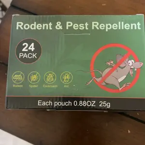 24pc-Mouse & Rat Repellent Balls -Peppermint Lemon Oil Mice Repellent for Rats Spider Pests,Safe for Pets & Kids, 30 Days Effective Mouse Deterrent Indoor/Outdoor/Car Engine Protection