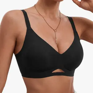 Womens Wireless Push Up Bras for Women No Underwire Seamless Full Coverage Supportive T Shirt Everyday Bras Bras No Underwire Seamless Push Up Bralette Full Coverage Comfort Bra Everyday Bra--BE1737