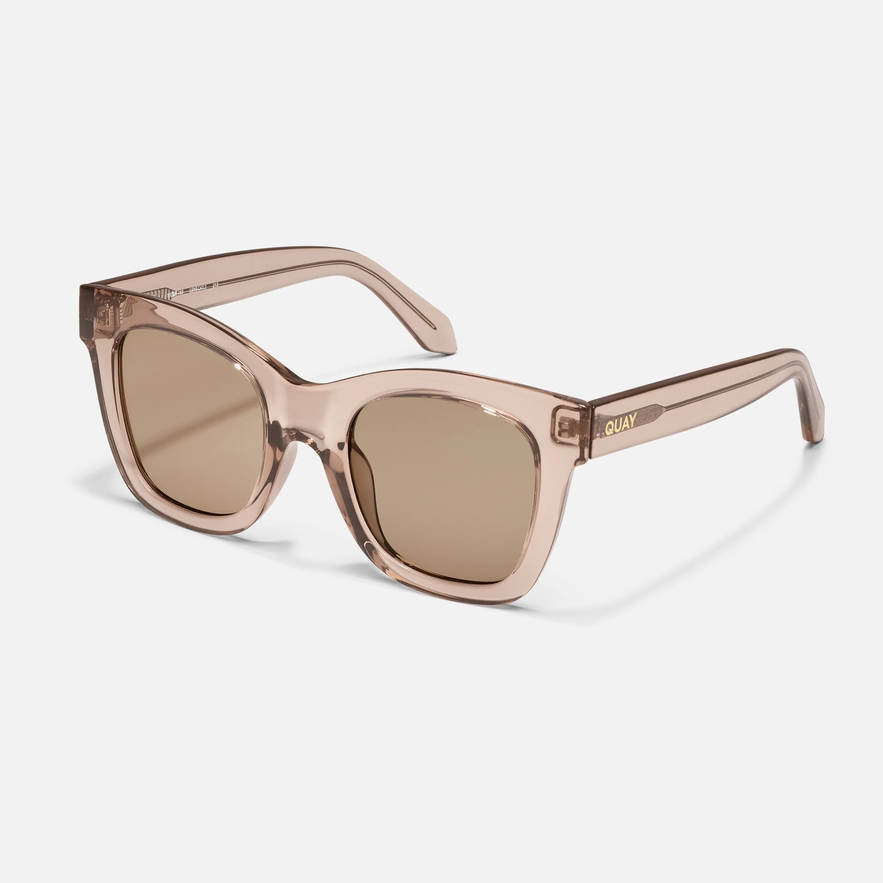 QUAY AUSTRALIA After Hours Square Sunglasses with Leopard 