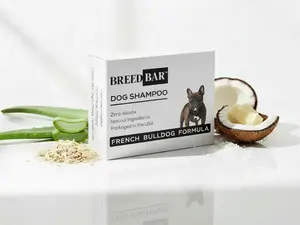 French Bulldog Shampoo Bar | 2-in-1 Breed-Specific Formula (100g)