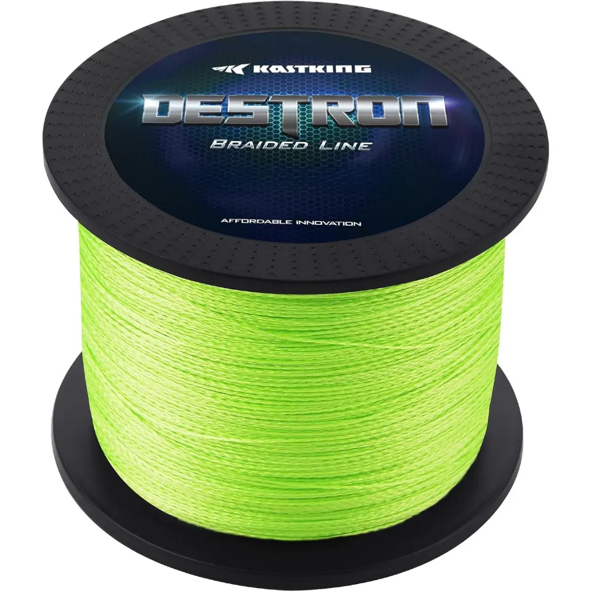 KastKing Destron Braided Fishing Line - 0 Stretch & Memory, Highly Abrasion Resistant, Improved Knot Strength, Ultra-Thin Diameter Superline, CFT Color Fast Technology, 75% Thinner Than Mono Line