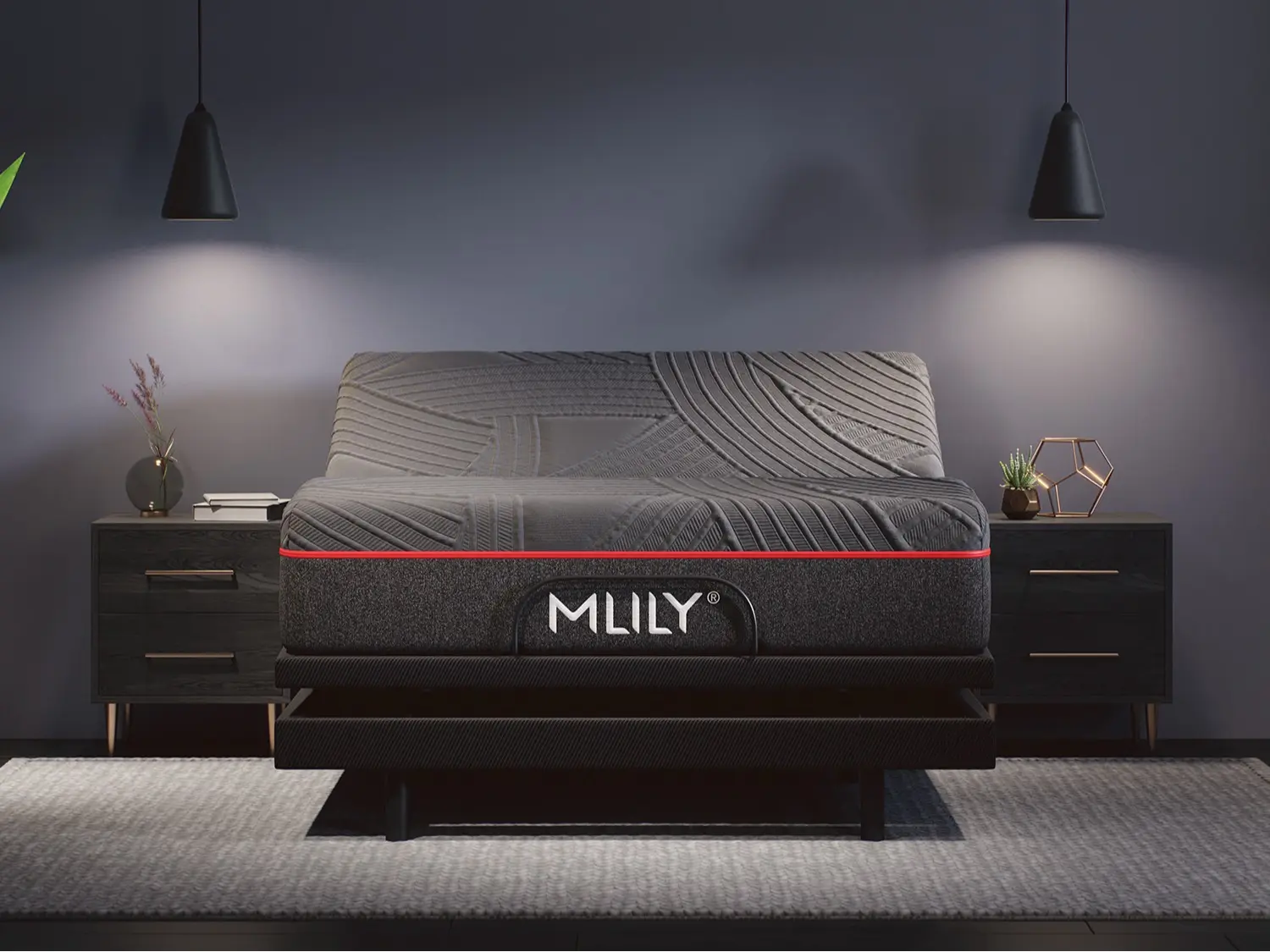 MLILY PowerCool Medium-feel Sleep System with Fan-cooled Base