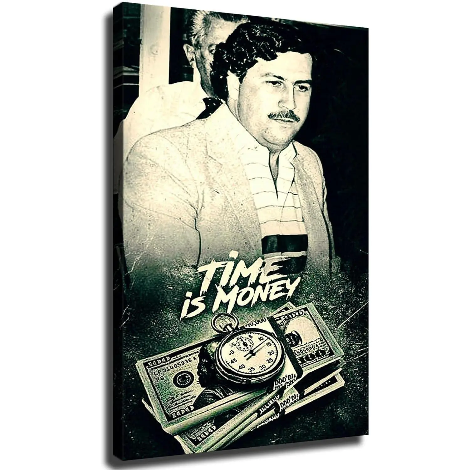 Pablo escobar quotes poster, Mugshot El Patron Kingpin Cartel Narco Poster, Canvas Pictures Print Wall Art, Living Room Bedroom Decor