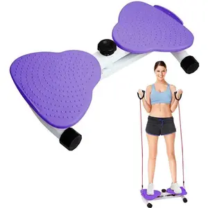 Waist Twister Board Ab Fitness Machine Exercise Equipment with 300 lbs Weight Capacity Noiseless Balance Board Home Gym Equipment for Outdoor Fun Outdoorfun Fathersdaygift
