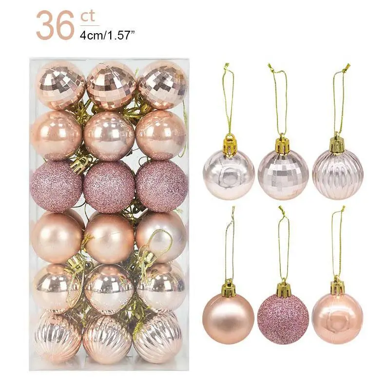 1box Christmas Balls Christmas Tree Ornaments Ball Xmas Hanging Tree Pendants Home Party Decor 2023 New Year Gift Noel Navidad 1box Christmas Balls Christmas Tree Ornaments Ball Xmas Hanging Tree Pendants Home Party Decor 2023 New Year Gift Noel Navidad