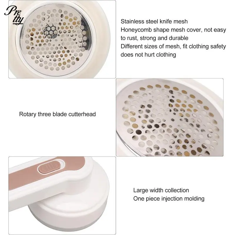 Love Gifts Y2K Ideas Household Items Electric Clothing Pill Trimmer USB Fast Charging Sweater Cashmere Coat Cotton-Padded Clothes Hair Ball Remover Shaver Machine Home Use