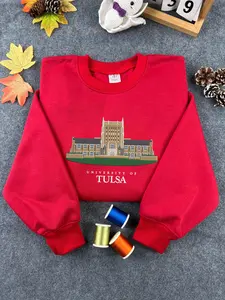 Tulsa University Embroidered Sweatshirt/Hoodie
