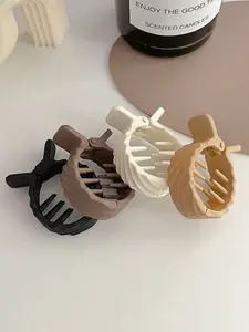 4 Piece Set High Ponytail Holder Claw Clips Small Size, Strong Hold Hair Accessories for Women, Easy to Use and Durable Design