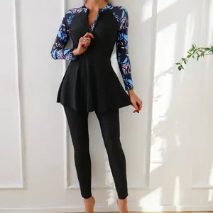 bikiniNew Muslim Swimsuit Middle East Conservative Swimwear Women's Swimwear