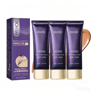 【Buy 2 Get 1 Free, 3-Pack】 Body Coverage Perfector (2.5 oz) - Flawless Body Concealer, Cosmetic for Scars, Spots, Veins, Easy-to-Blend Makeup lightweight makeup，Body Coverage Perfector;All-Over Complexion Perfector;Concealer Full Vegan