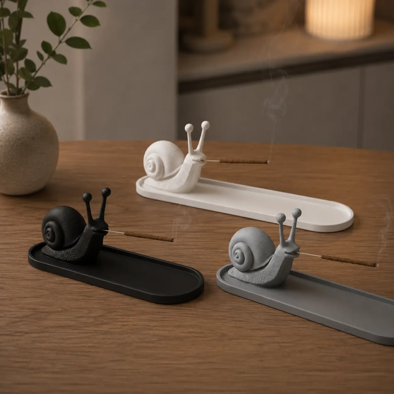3D Printed Incense Holder & Ash Catcher Tray | 9 Sculptural Designs