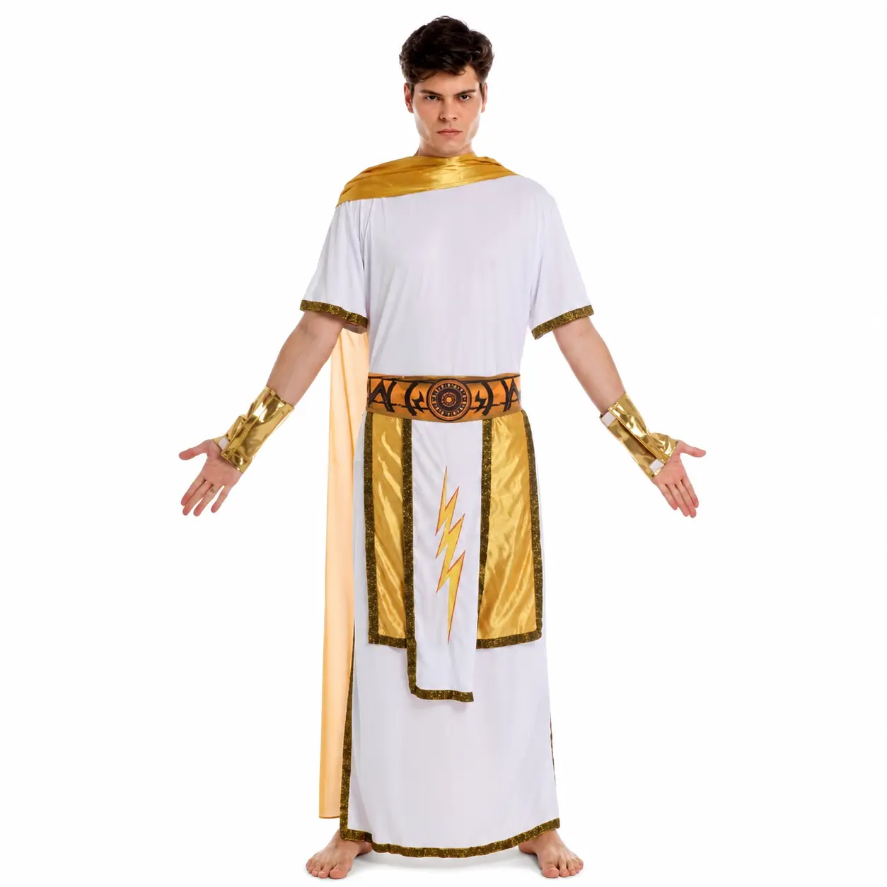 Men's Thunder Zeus Halloween Costume