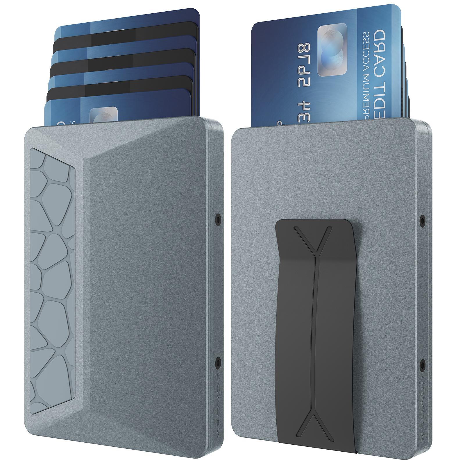 XPOVOS Hero Series (2.0 Upgraded) Metal Wallet for Men - Slim Mens Wallet with Money Clip, Slide-to-Pop Minimalist RFID Blocking Credit Card Holder for Men with Gift Box XPOVOS Hero Series (2.0 Upgraded) Metal Wallet for Men - Slim Mens Wallet with Money Clip, Slide-to-Pop Minimalist RFID Blocking Credit Card Holder for Men with Gift Box