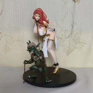 Gorgeous Goblin Queen Anime Figure - Stunning 2D Beauty Handcrafted Model w/ Collector Box PVC Material GoblinSlayer q version kpop demon hunter theme doll+Free gift