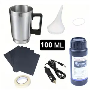 100ML Car Headlight Restoration Kit, Foggy Cracked Headlight Repair Liquid, Scratch-Free Coating, Improves Visibility