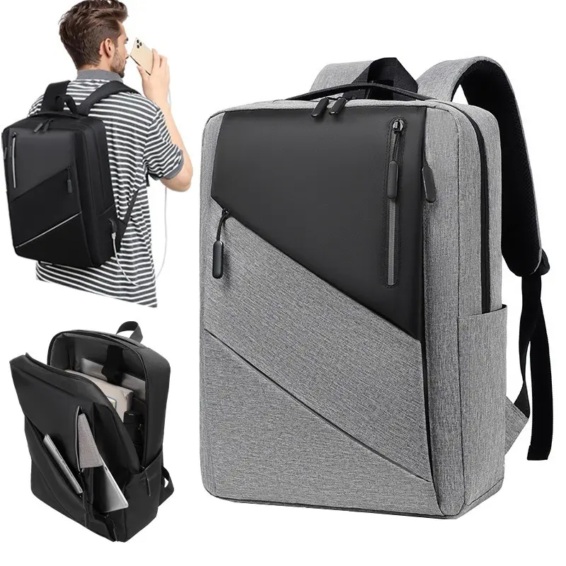 Unisex Carry-on Travel Backpack - 50L Extra-Large Airline-Compliant Expandable Luggage, Built-in USB Port, Water-Resistant, Travel Must Haves for Business & Short Trips, Lightweight Carry On, Polyester, Luggage Strap, Travel Gear