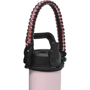 Paracord Handle for YETI Rambler 46oz 36oz 26oz 64oz 18oz 12oz Water Bottles, Durable Carrier Strap - Holder