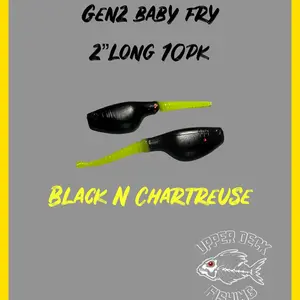 GEN2 BABY FRY 2” CRAPPIE & PAN FISH BAIT 10PK GEN2 BABY FRY 2” CRAPPIE & PAN FISH BAIT 10PK