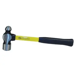 212 MAIN M16 Model 16Oz Machinist's Ball Pein Hammer with Handle, DIY Tools for Hand Tool Applications