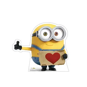 Advanced Graphics  34 x 30 in. Bob Looking for Love Cardboard Cutout, Minions