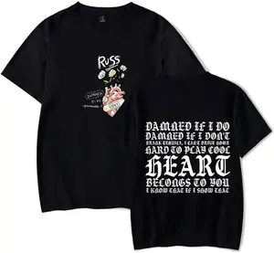 RUSS Damned if I do Shirt, Into The Wild Tour 2025 Shirt, Russ Concert 2025 Shirt, Russ Merch, Fan Gift, Music Shirt Sweatshirt Hoodie, Unisex Cotton Shirt