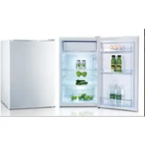 Twister.ck Portable Compact Fridge 4.3 Cu.Ft Mini Refrigerator with Freezer, 2 Slide Out Glass Shelves, Energy-Efficient Low Noise Single Door Fridge for Bedroom, Office, Dorm