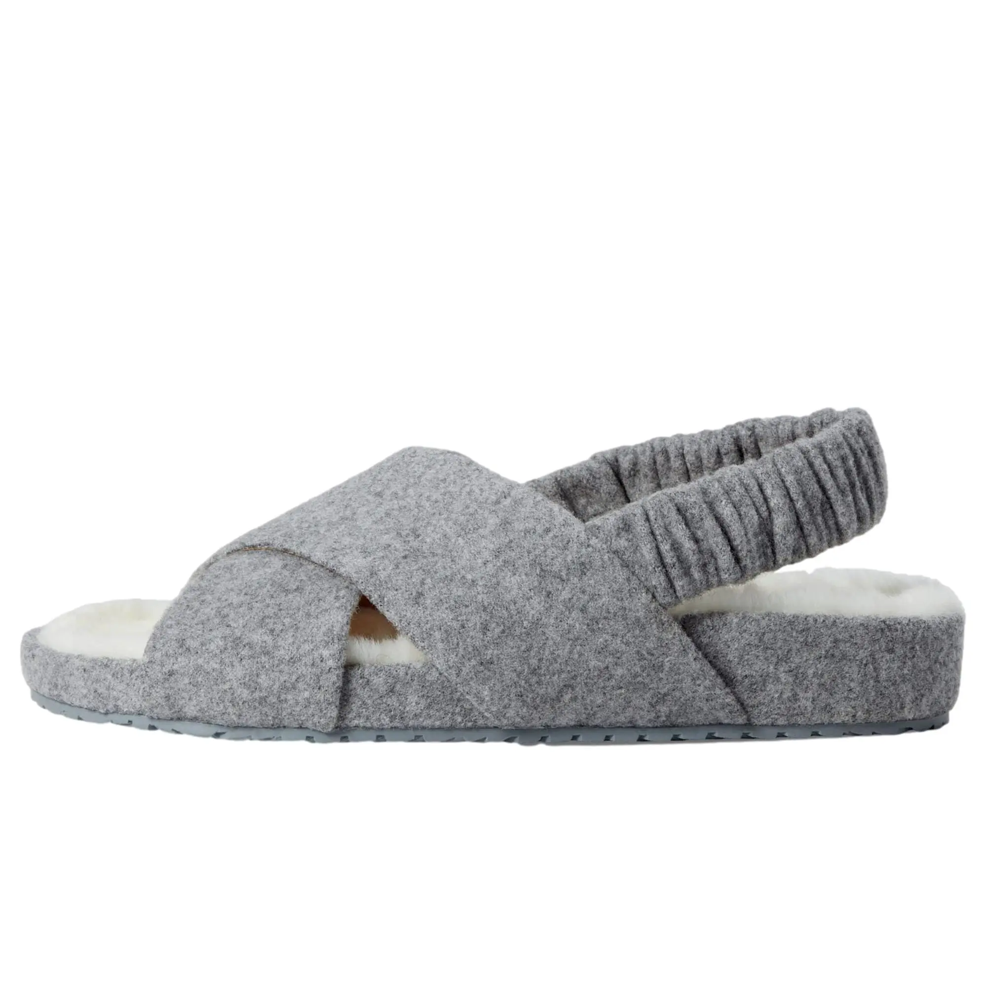 Cole Haan Mojave Crisscross Sandal Grey Wool  W27264 Women's
