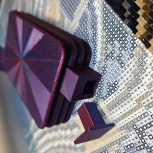 1pcs Colorful New Diamond Painting Tray with Lid, Storage Tray Design, Accessories & Tools, Diamond Art Tools, Suitable for 5D Diamond Painting Set