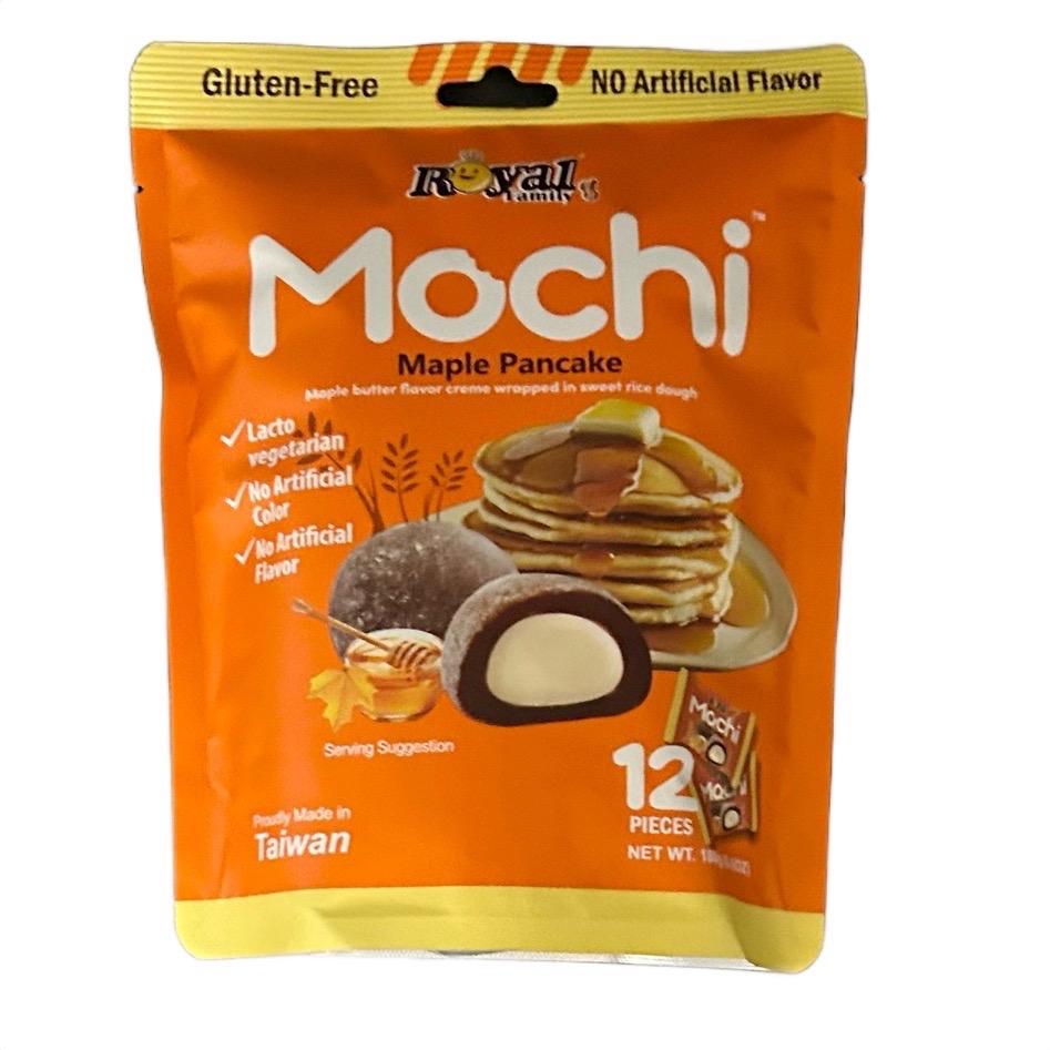 Royal Family Mochi Maple Pancake 180g - Rice Cake with Maple Butter Filling - Sweet Snack Candy Dessert japanese snacks