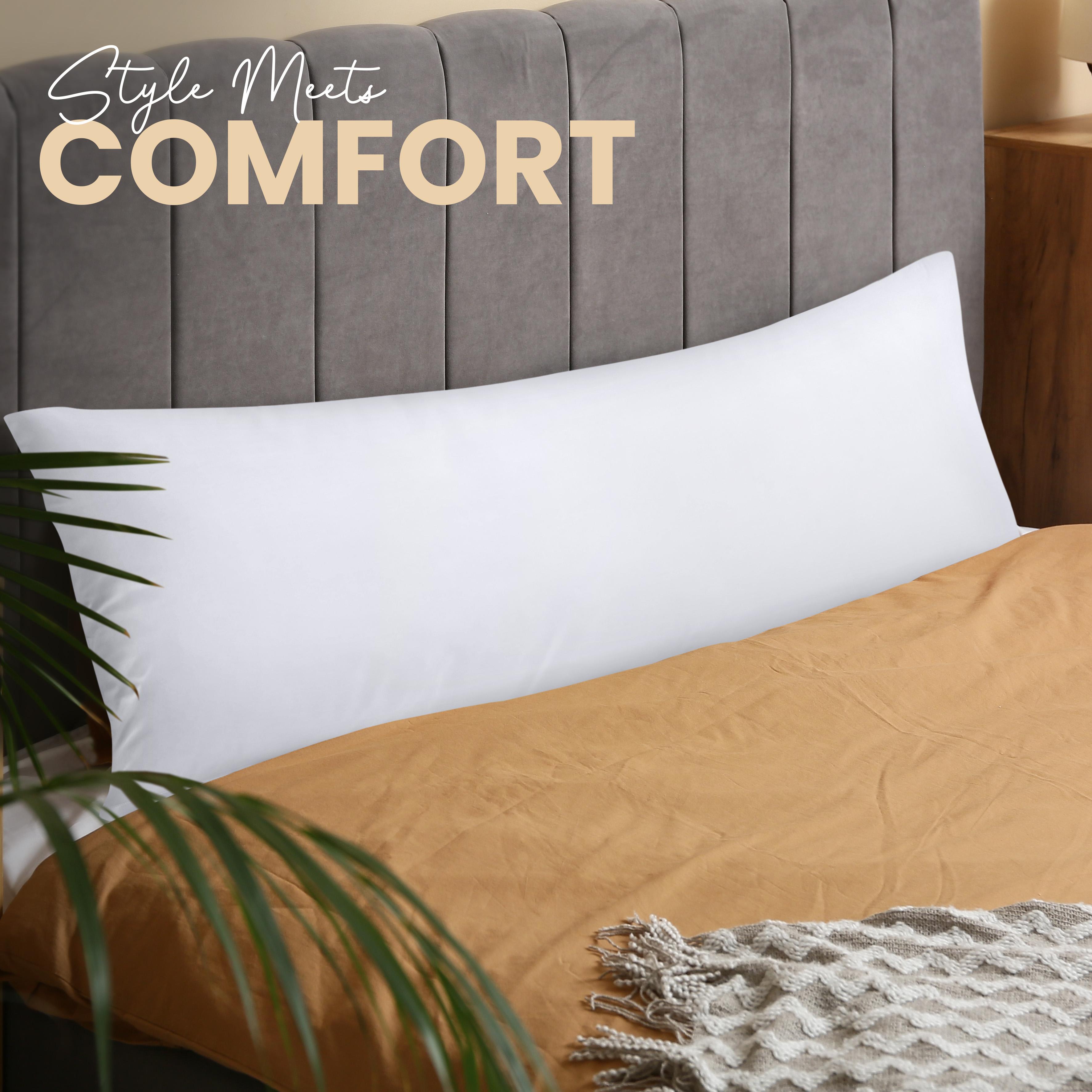 Utopia Bedding Full Body Pillow for Adults - Soft & Durable Long Pillow for Side Sleepers