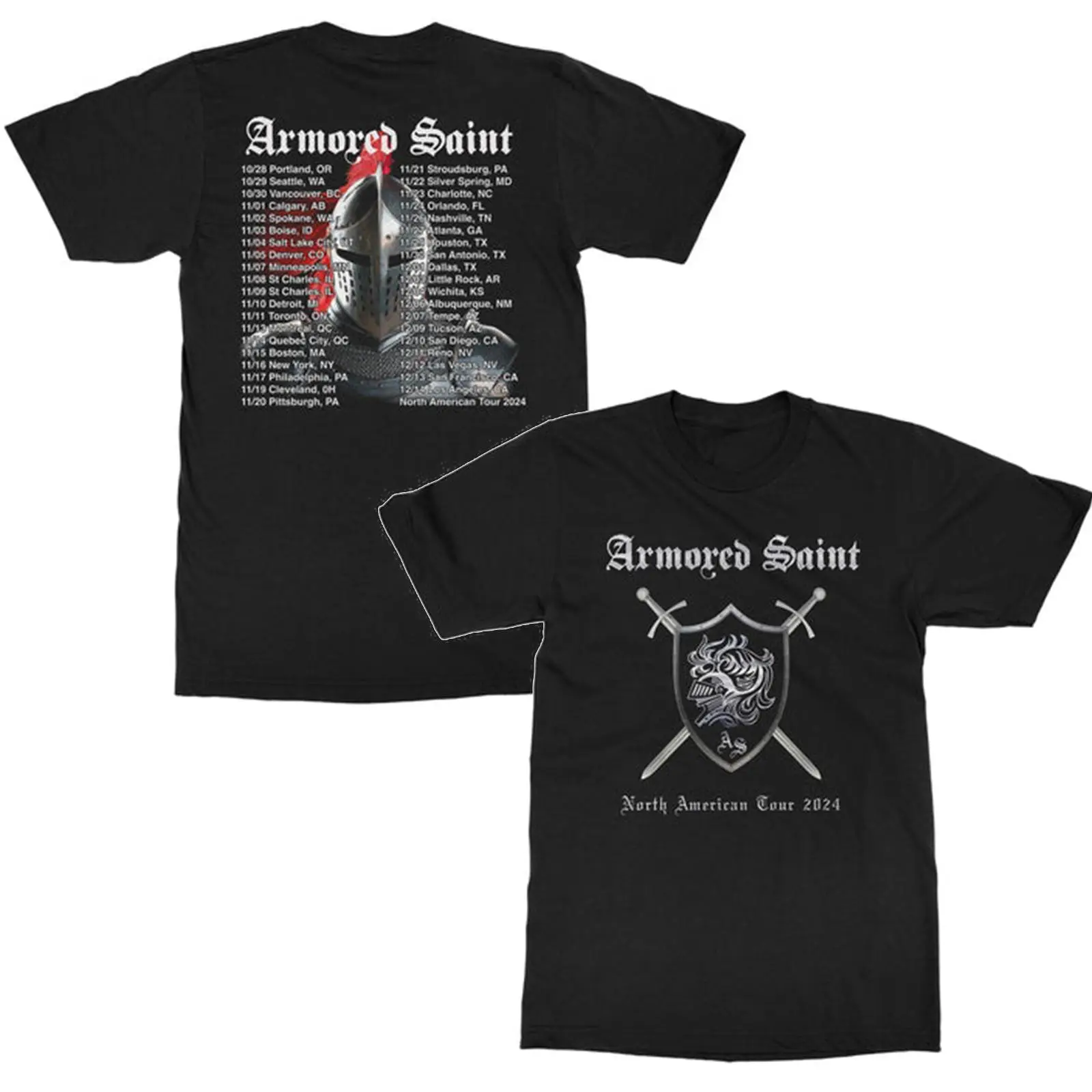 Armored Saint Vintage Graphic T-Shirt, Heavy Metal Band Tee, Classic Metal Fan Shirt, Retro Music Gift T081183