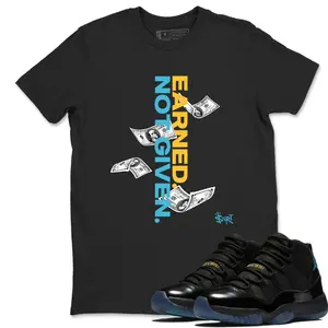 11 Gamma Blue Matching Shirt, Gamma 11s Outfit Tee, Classic Fit, 100% Cotton, Printed Graphic T-Shirt, Casual Everyday Wear