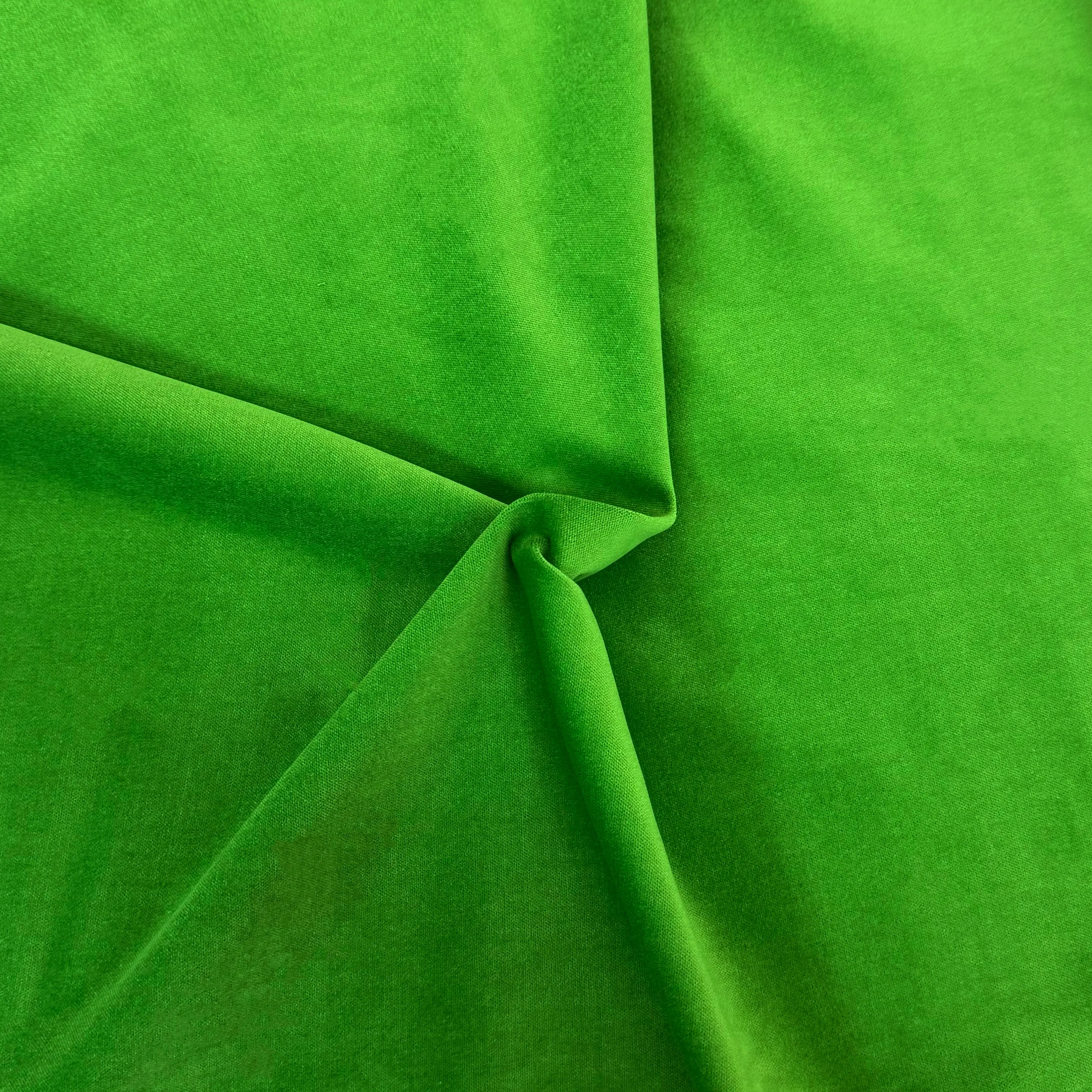 REGAL - BOWIE, 100% COTTON PLAIN VELVET UPHOLSTERY FABRIC BY TH YARD