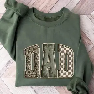 Retro Hunting Dad Sweatshirt T-Shirt, Deer Hunter Crewneck, Camo Graphic Pullover, Vintage Outdoor Shirt, Gift For Him, Father's Day Gift