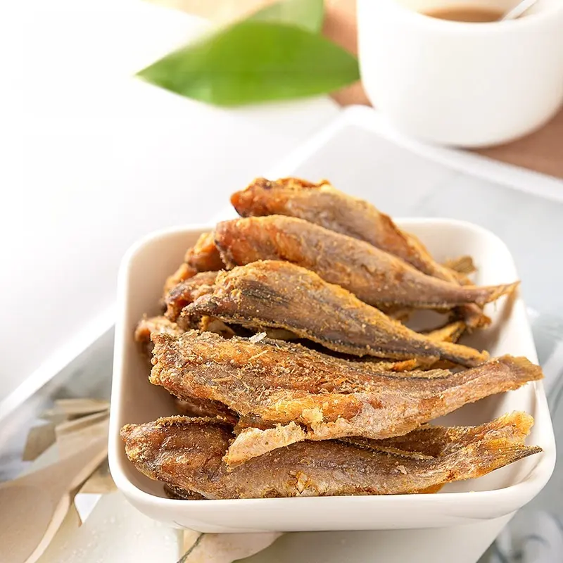 Low Calorie Healthy Snack for Weight Management Addictive Seafood Crunch-yellow Croaker Crisps