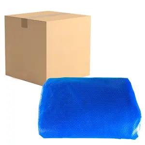 Garvee 16 Mil Rectangle Solar Pool Cover 12 x 24 FT, Bubble Pool Cover for  In Ground Pools and Above Ground Swimming Pools,Hot Tub, PE