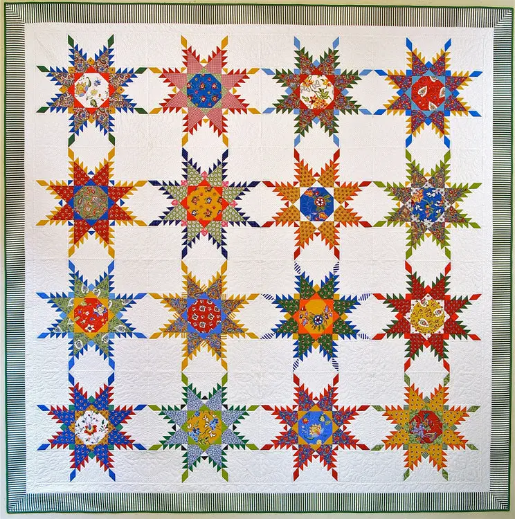 Perennial Stars Quilt Pattern