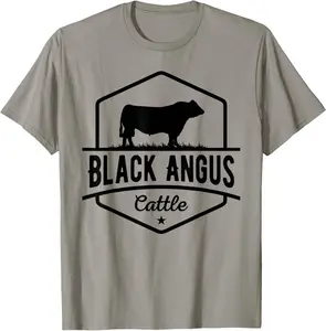Cow Farmer - Black Angus Cattle T-Shirt