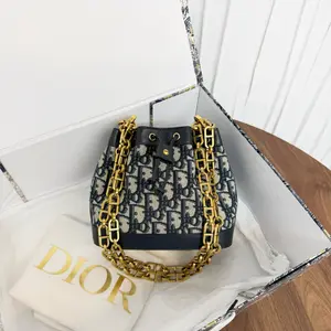 Pre-owned Dior Canvas Shoulder Bags 7.8'' R14359 Shoulder Bag C6841697458 0411 T5 Betsy