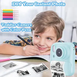 Instant Fun Camera Capture Life's Moments，Mini Size,Instant     Printing,Valentine'sDay GiftIdea,Outdoor PartyEssential,Retro Style Photography instant print