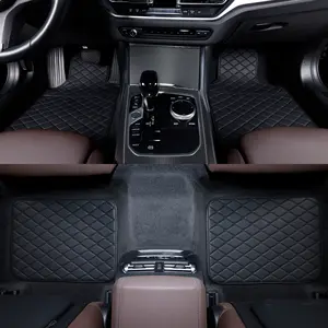 Ultimate 4PCS Car Floor Mat Bundle – Heavy Duty All-Weather Protection for Cars, SUVs & Trucks with Non-Slip & Waterproof Design