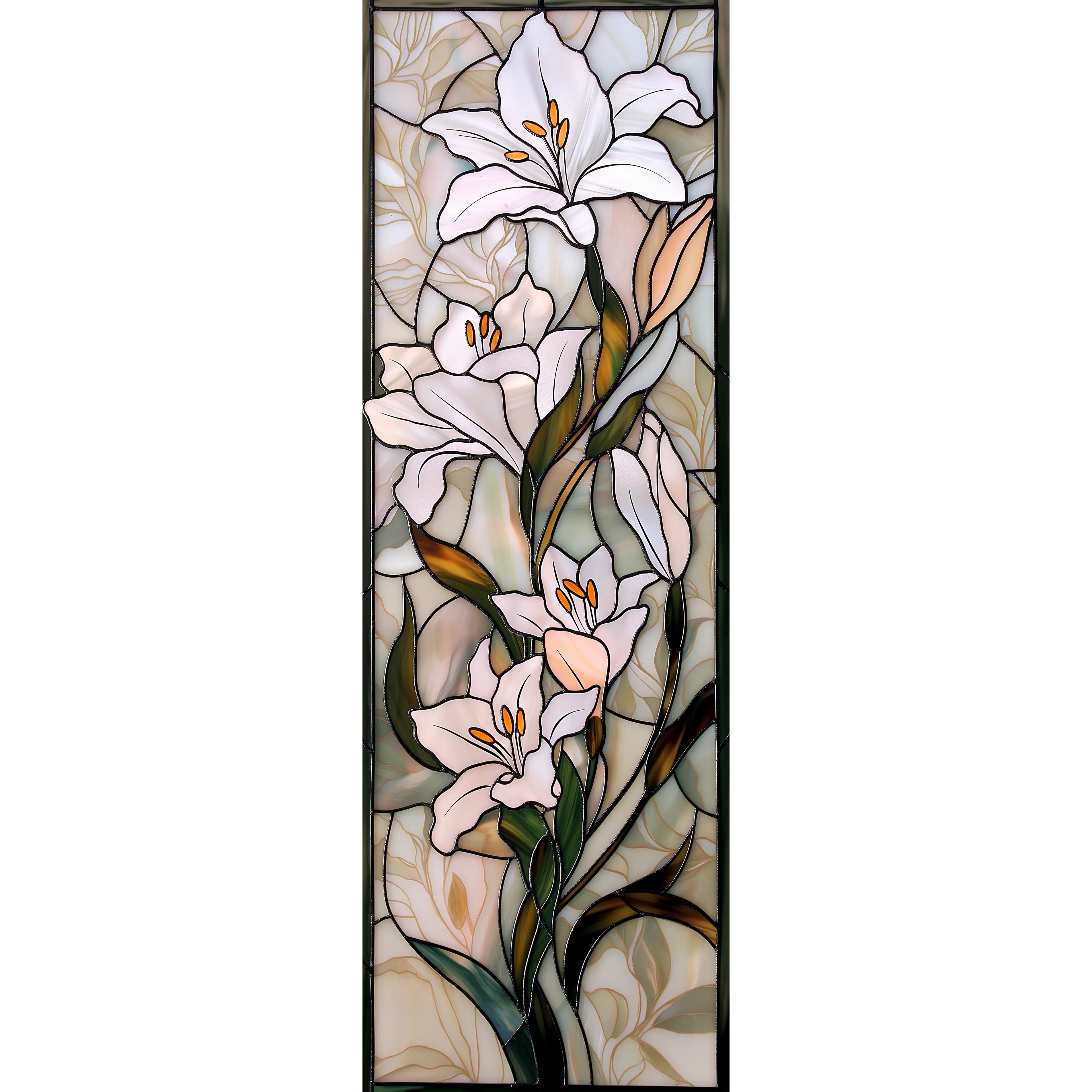 Stained Glass Floral Bookmarks, 24 Designs, Watercolor Flower Bookmark Set, Book Lover Gift, Gift for Reader, Teacher Appreciation Gift
