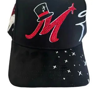 31 Hats x El Mago Red En Roja Gorra Belicas Barbas Dandy Custom