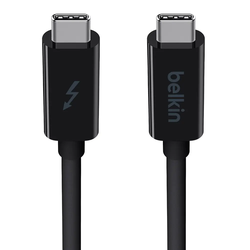 Belkin Thunderbolt 3 Cable (USB-C to USB-C) (3.3-ft/1-m) (USB Type-C) Belkin Thunderbolt 3 Cable (USB-C to USB-C) (3.3-ft/1-m) (USB Type-C)