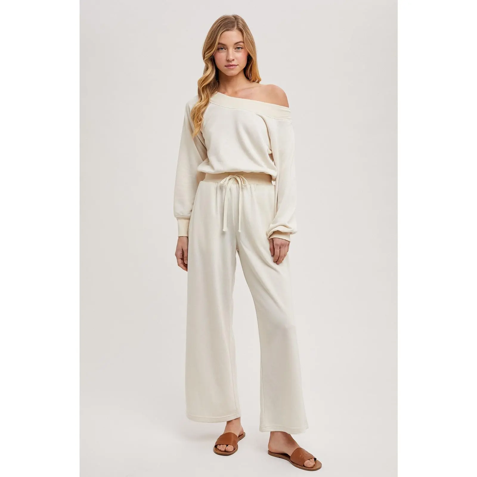 Sunday Muse Jumpsuit (ECRU)