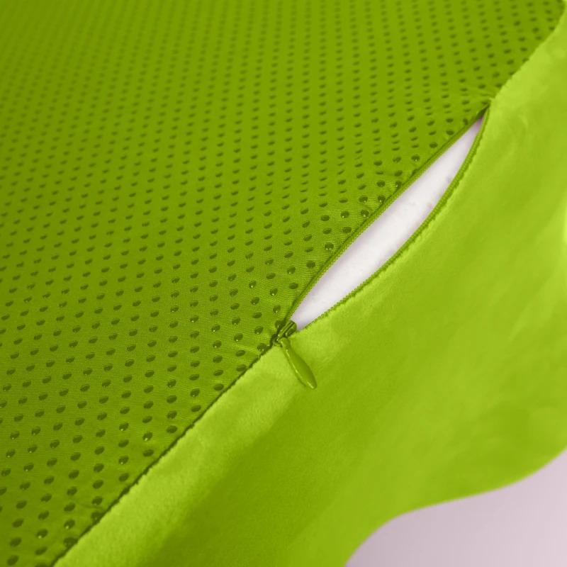 Overseas Stock Ergonomic Spinal Posture Support & Multi-Functional Bed Pillow Green