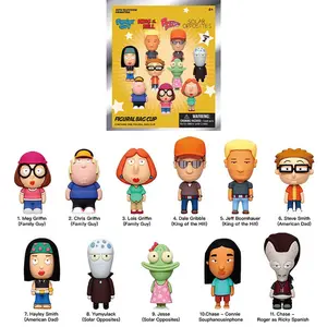 Disney Officially Licensed 3D Cute Doll Blind Bag, Family Guy Characters, Mega Griffin & More, Perfect Gift for Fans
