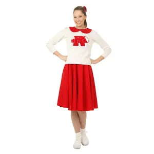 Plus Size Grease Rydell High Women's Cheerleader Costume